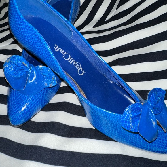 1960’s Blue Heels By qualiCradt New Never Worn - Picture 3 of 6